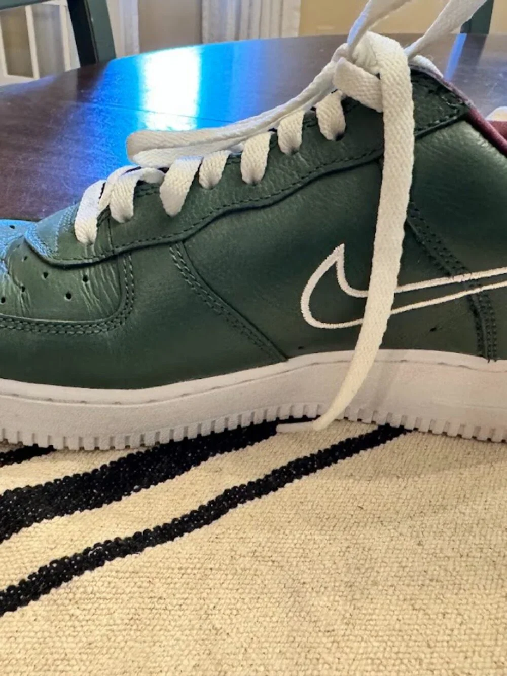 2018 Hong Kong Nike Air Force 1 Low Retro Deep Forest 845053-300 Size 9.5